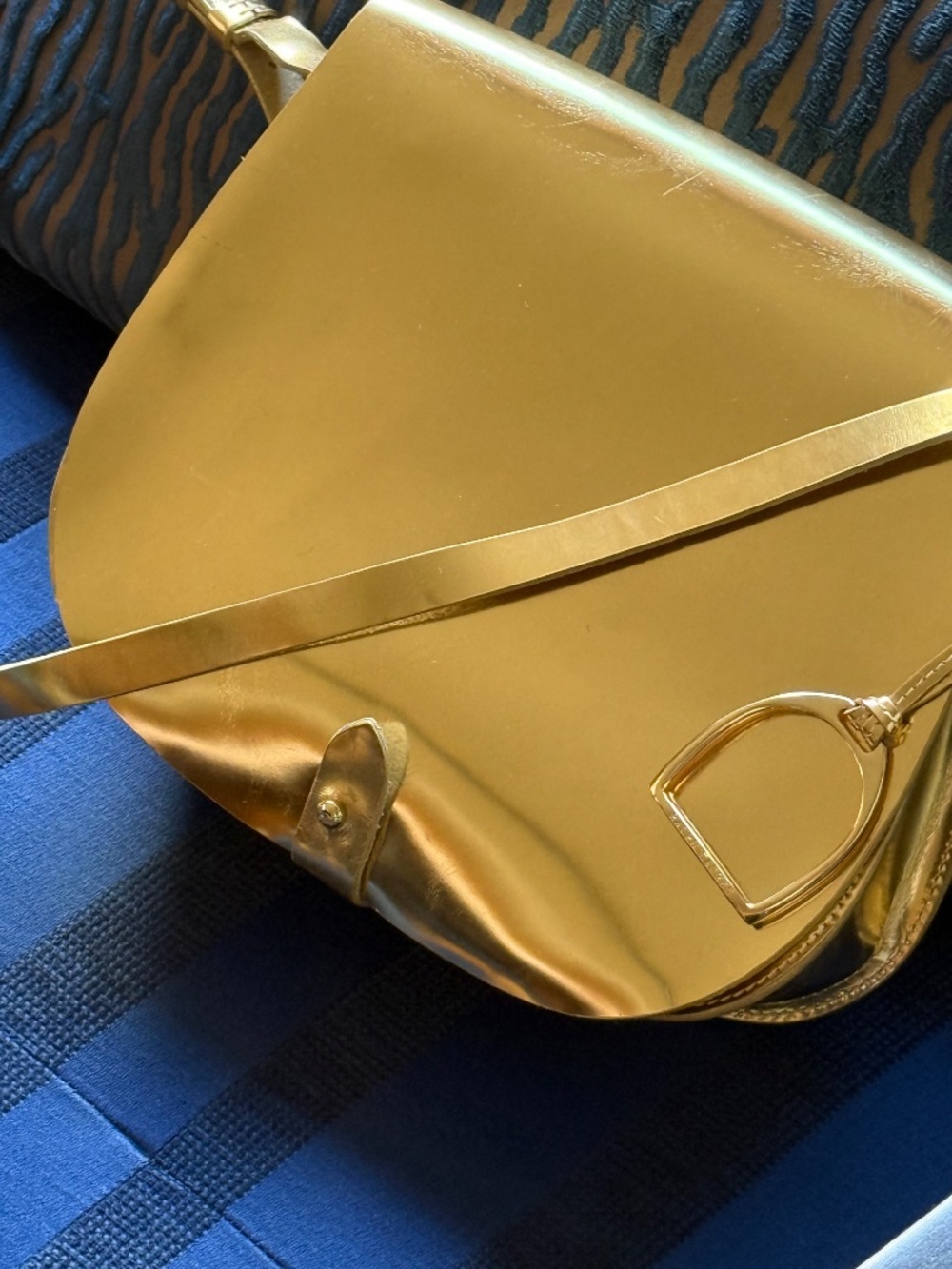 Ralph Lauren Collection Equestrian Saddle Bag